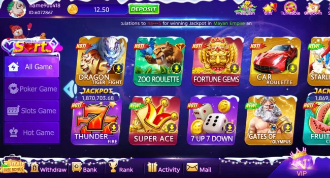 Dk777 image with games