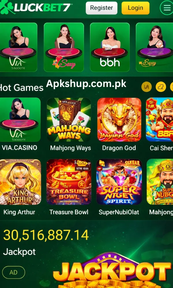 LuckBet7 Game App