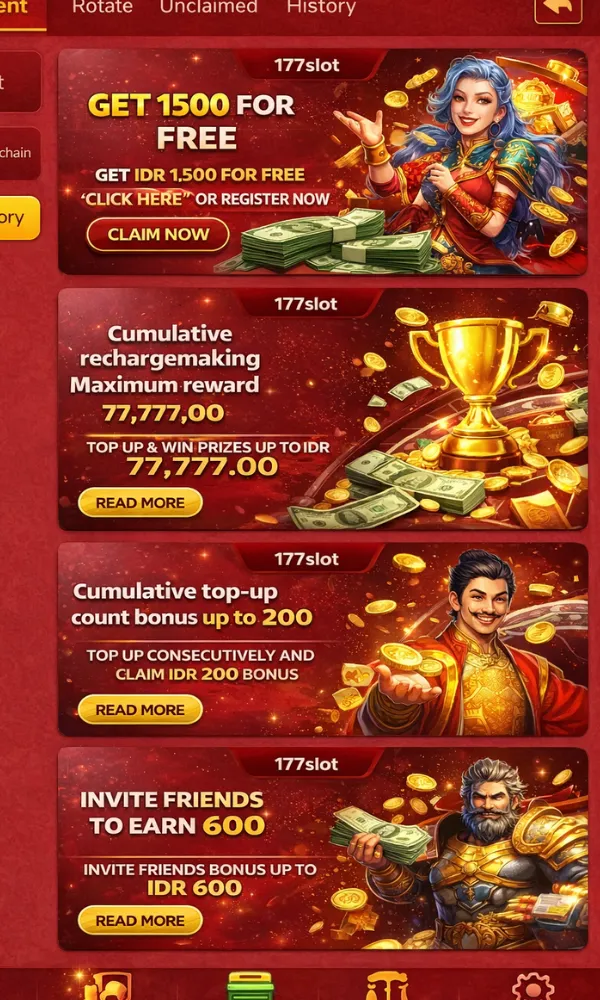 177Slot Game Bonuses and Rewards